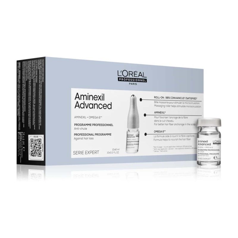 Ampollas Para Caída Aminexil Advance Scalp L'oreal 0x6ml - Imagen 2