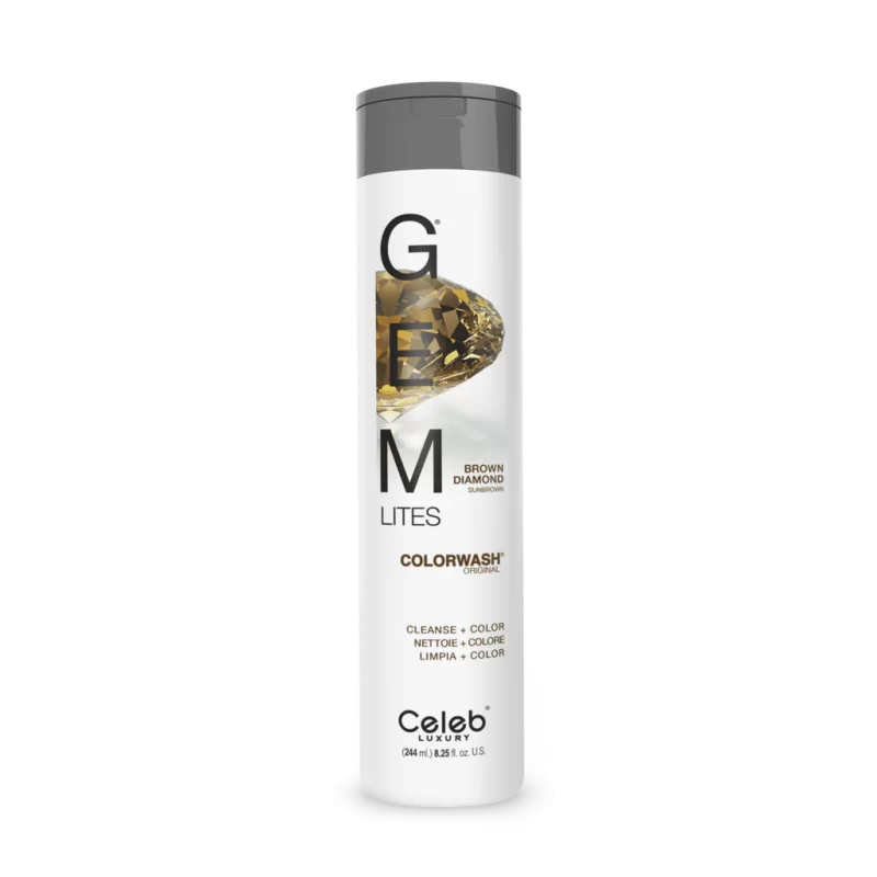 Gem Lites Brown Diamond Sunbrown Colorwash Celeb 244ml