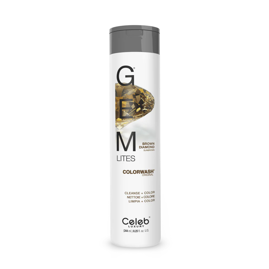 Gem Lites Brown Diamond Sunbrown Colorwash Celeb 244ml