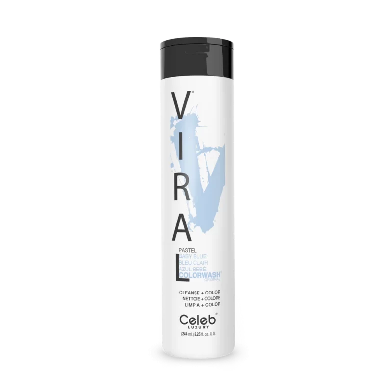 Viral Baby Blue Colorwash Celeb 244ml