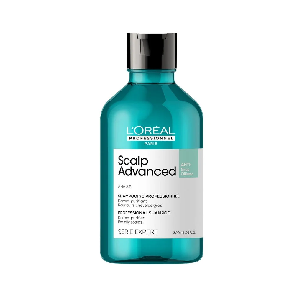 Shampoo Anti-grasa Oiliness Scalp L'oreal 300ml