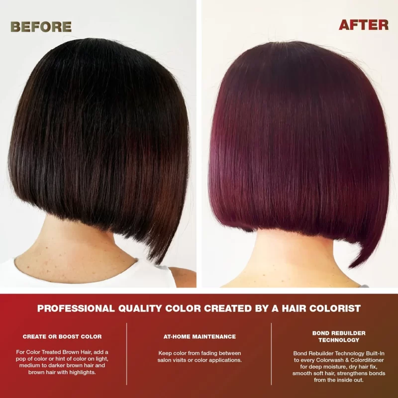 Viral Red For Brown Hair Colorwash Celeb 244ml - Imagen 2