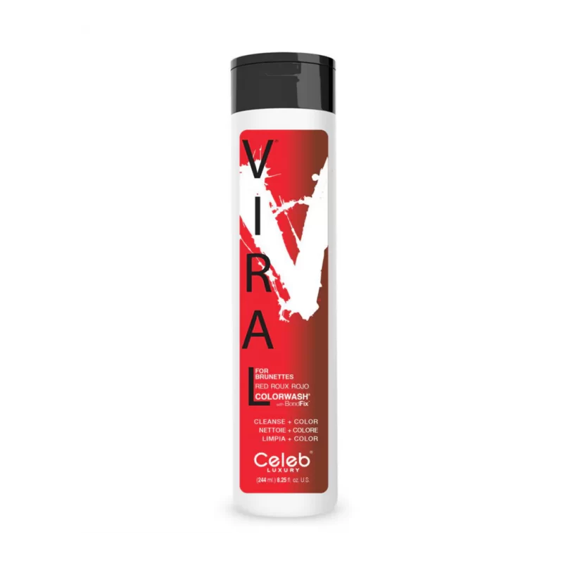 Viral Red For Brown Hair Colorwash Celeb 244ml