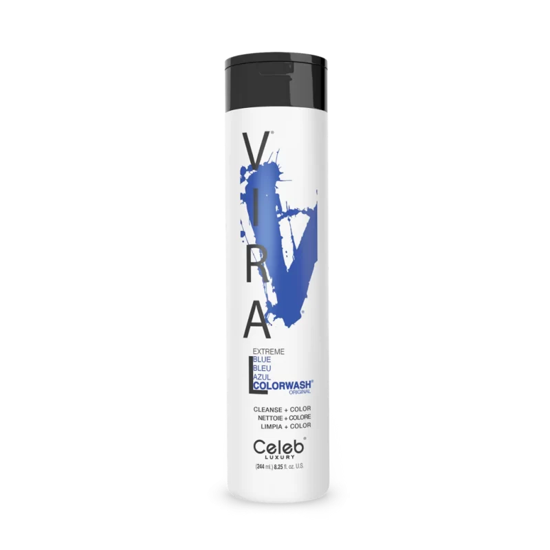 Viral Blue Colorwash Celeb 244ml