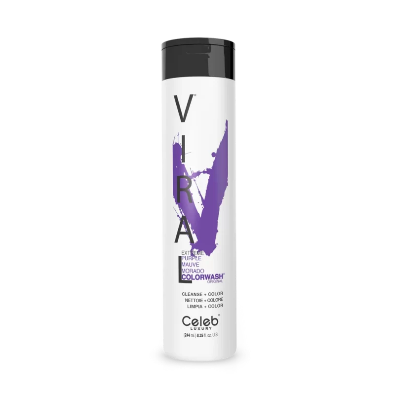 Viral Purple Colorwash Celeb 244ml