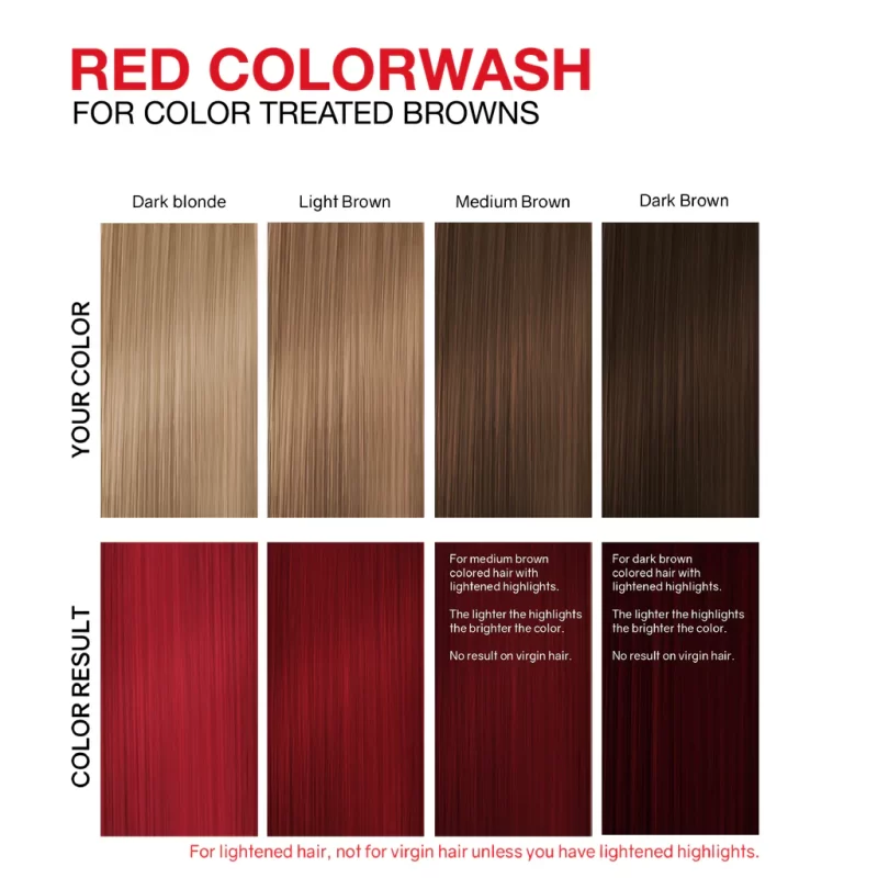 Viral Red Colorwash Celeb 244ml - Imagen 3