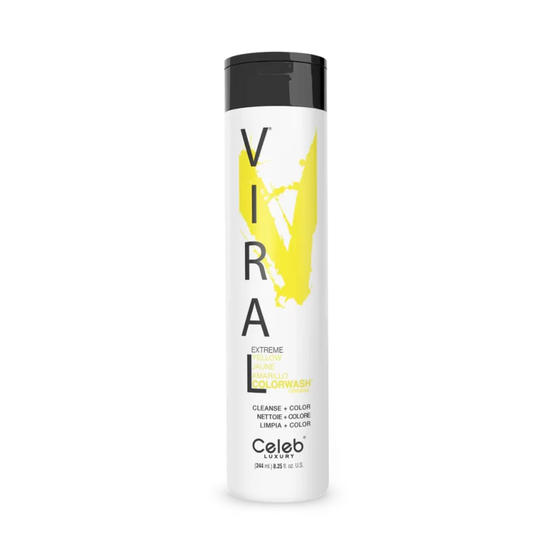 Viral Yellow Colorwash Celeb 244ml