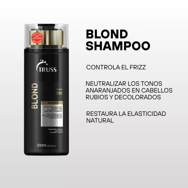 Shampoo Blond Truss 300ml - Imagen 2
