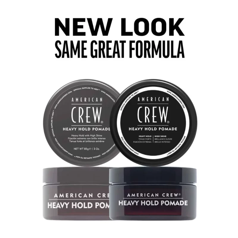 Heavy Hold Pomade American Crew 85g - Imagen 3