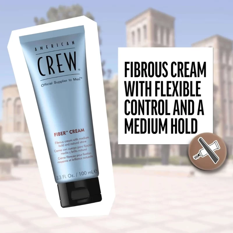 Fiber Cream American Crew 100ml - Imagen 3