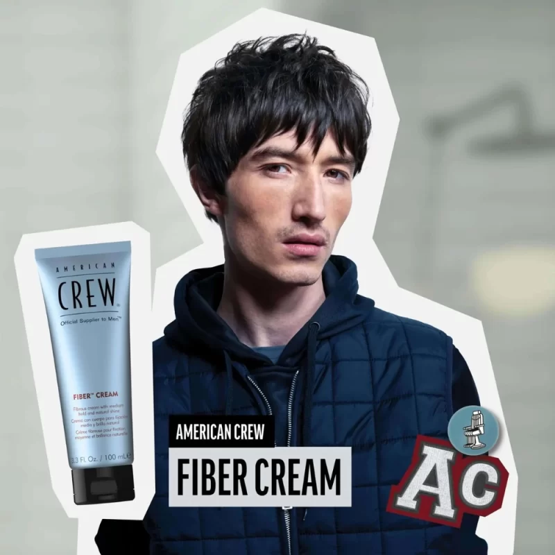 Fiber Cream American Crew 100ml - Imagen 2