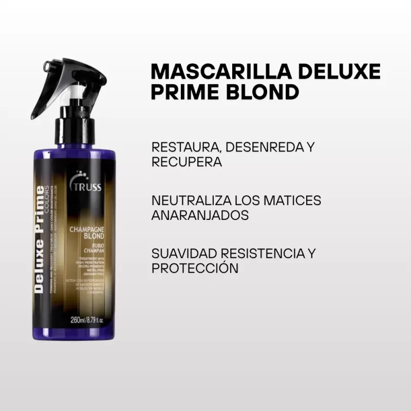 Champagne Blond Deluxe Prime Truss 260ml - Imagen 4