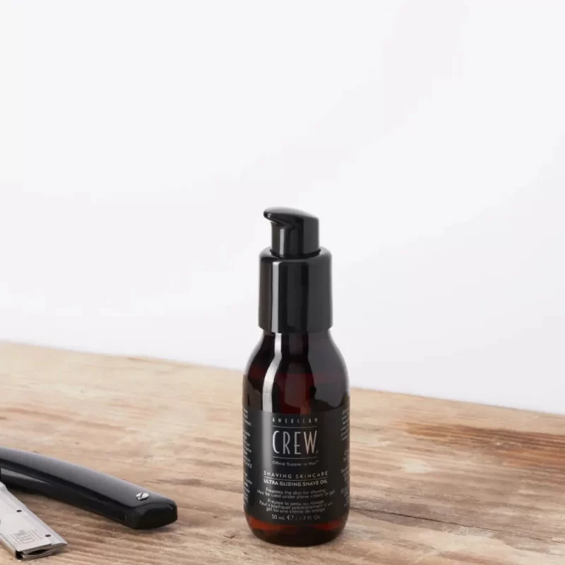 Ultra Gliding Shave Oil American Crew 50ml - Imagen 2