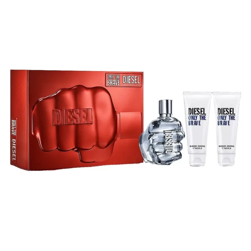 Diesel Only The Brave EDT Set 125ml+2x75ml SG - Imagen 2