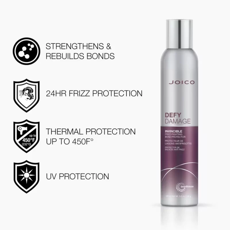 Protector Invincible Anti-frizz Defy Damage Joico 180ml - Imagen 2