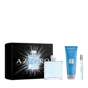 Azzaro Chrome Set EDT 100ml+10ml+Hb Sh 75ml