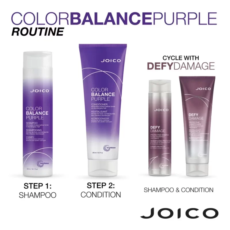 Acondicionador Color Balance Purple Joico 300ml - Imagen 4