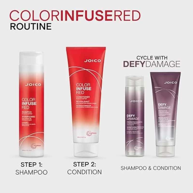 Acondicionador Color Infuse Red Joico 300ml - Imagen 3