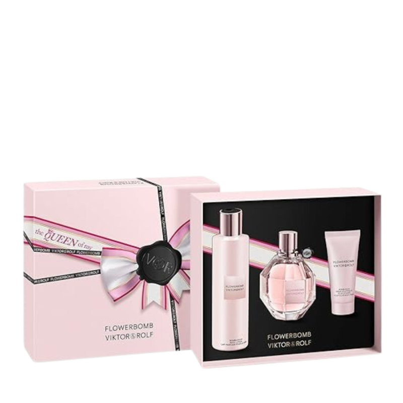 FlowerBomb EDP Women's Case 100ML+ 200ML+40ML - Imagen 2