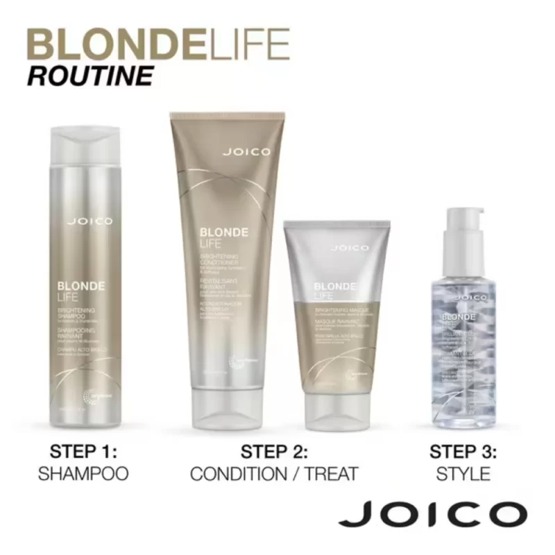 Acondicionador Brightening Blonde Life Joico 250ml - Imagen 4