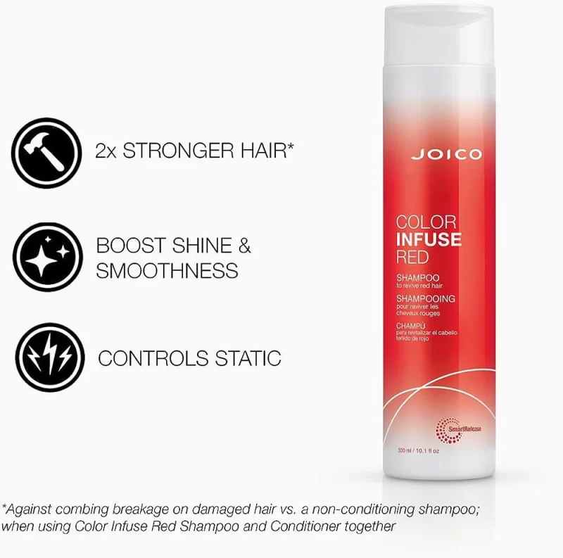 Shampoo Color Infuse Red Joico 300ml - Imagen 2