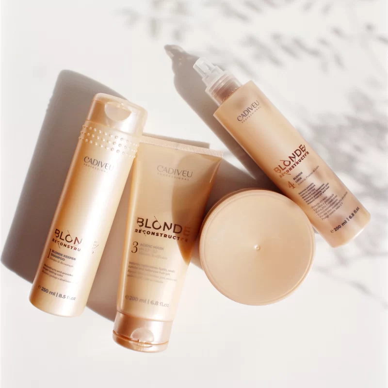 Blonde Reconstructor Blond Keeper Shampoo Cadiveu 250ml - Imagen 5
