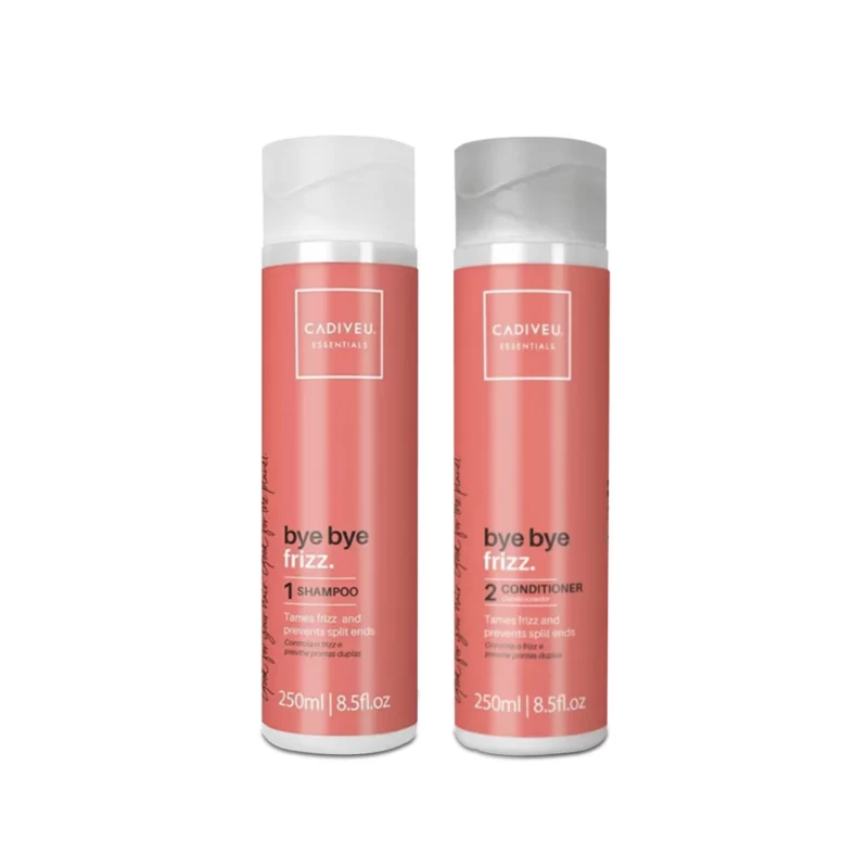 Bye Bye Frizz Kit Home Care Shampoo y Conditioner Cadiveu 250ml