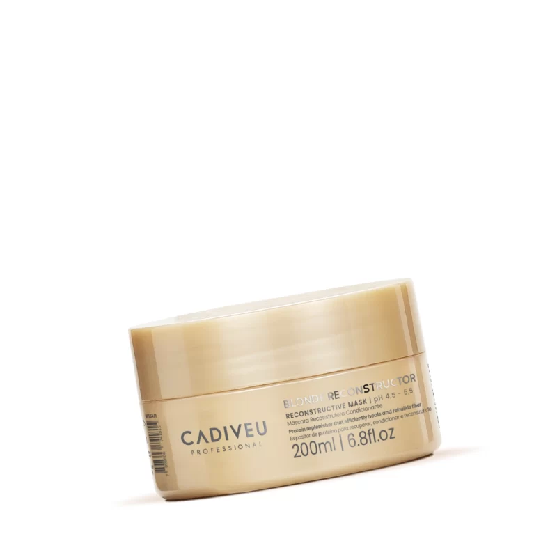 Blonde Reconstructor Reconstructive Mask Cadiveu 200ml - Imagen 2