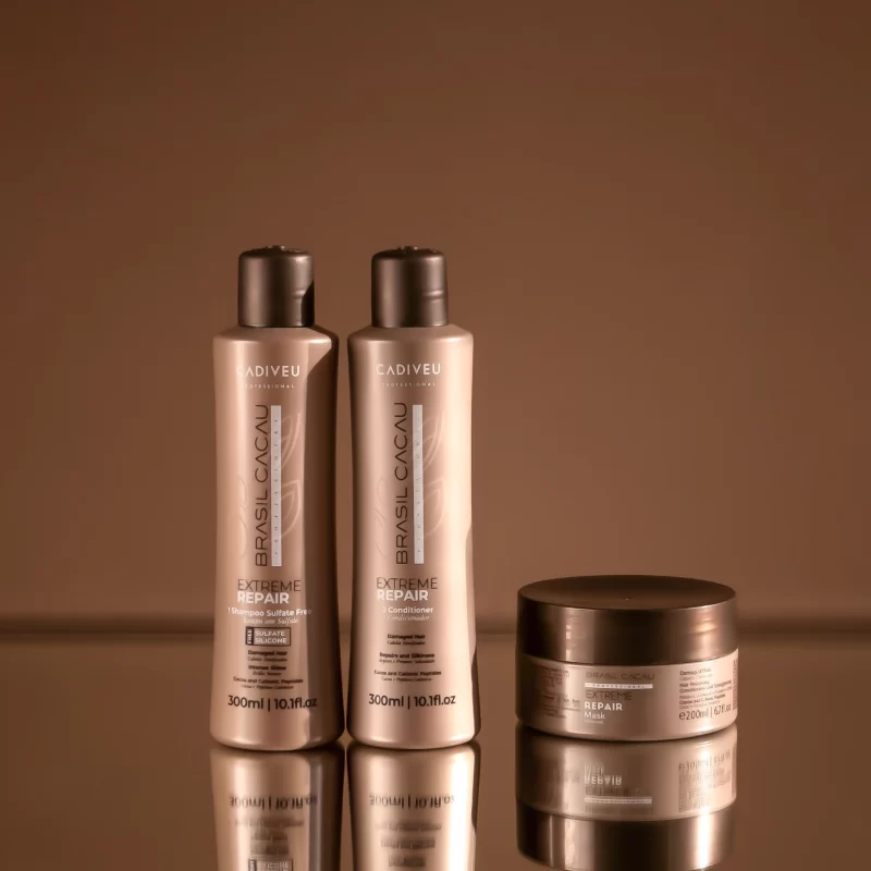 Brasil Cacau Extreme Repair Conditioner Cadiveu 300ml - Imagen 4
