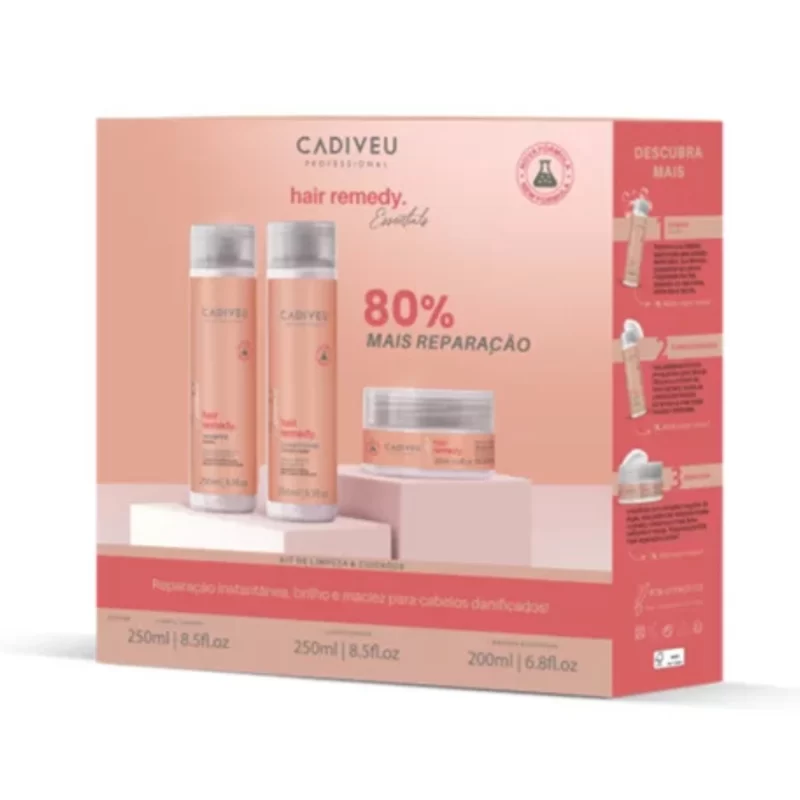 Hair Remedy Kit Home Care Cadiveu (3 Productos) - Imagen 2