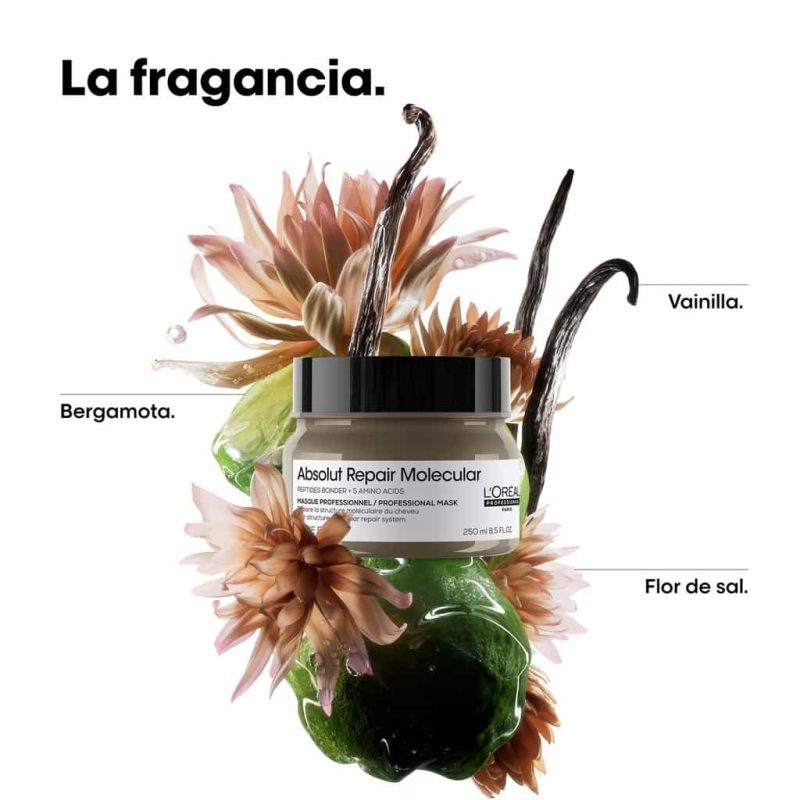 Mascarilla Absolut Repair Molecular L'oreal 250ml - Imagen 5