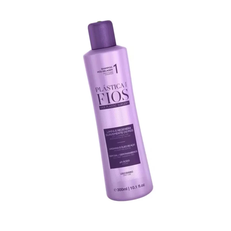 Plastica Dos Fios Smoothing Shampoo Cadiveu 300ml - Imagen 2