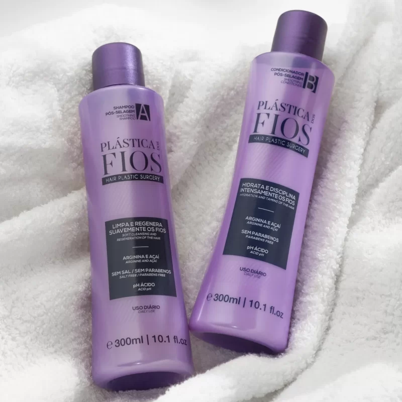 Plastica Dos Fios Smoothing Conditioner Cadiveu 300ml - Imagen 4