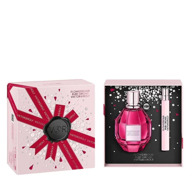 Flower Bomb Orchid EDP Set Viktor & Rolf 100ml + 10ml - Imagen 2
