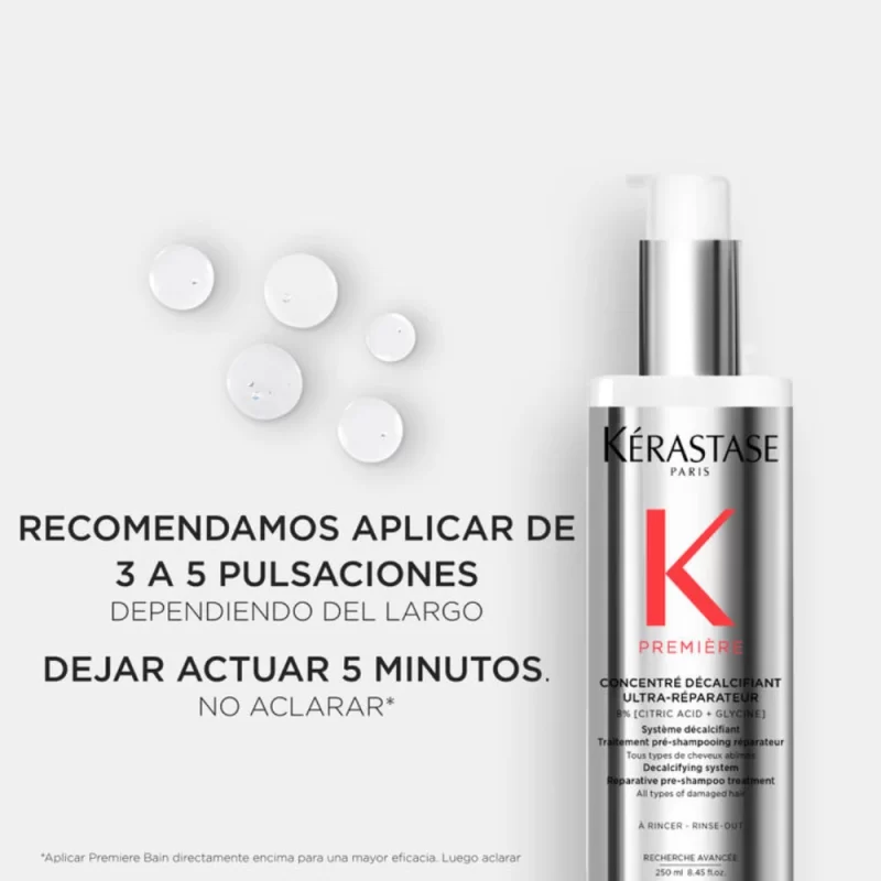 Concentré Descalcifiant Ultra-Réparateur Première Kérastase 250ml - Imagen 4