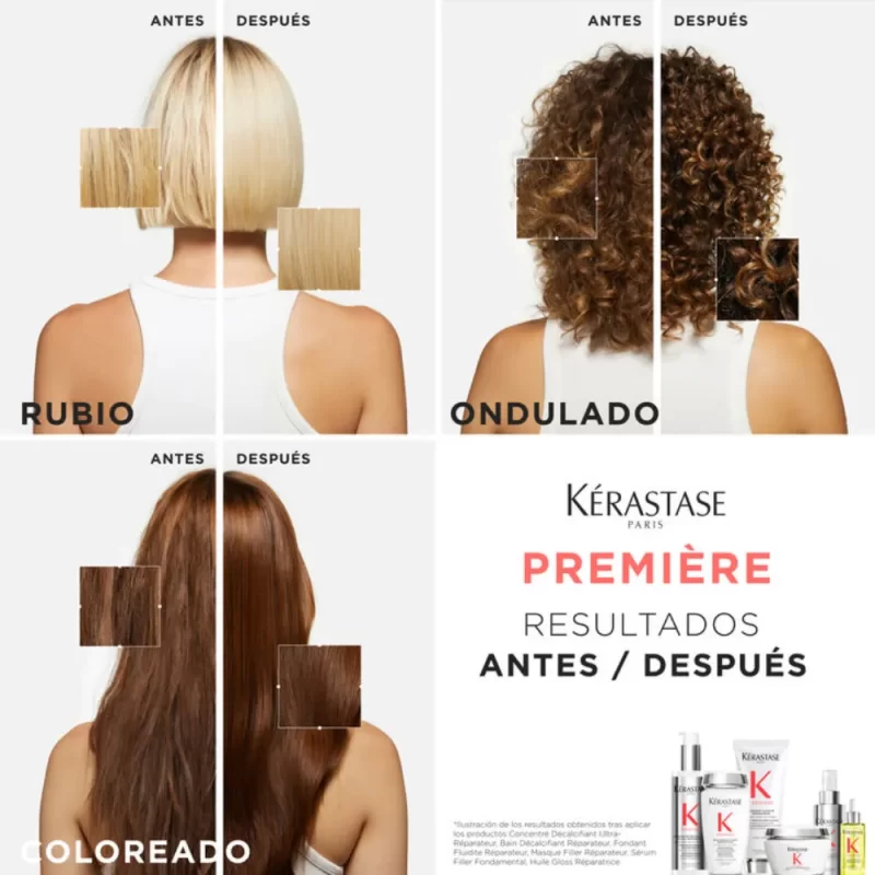 Concentré Descalcifiant Ultra-Réparateur Première Kérastase 250ml - Imagen 6