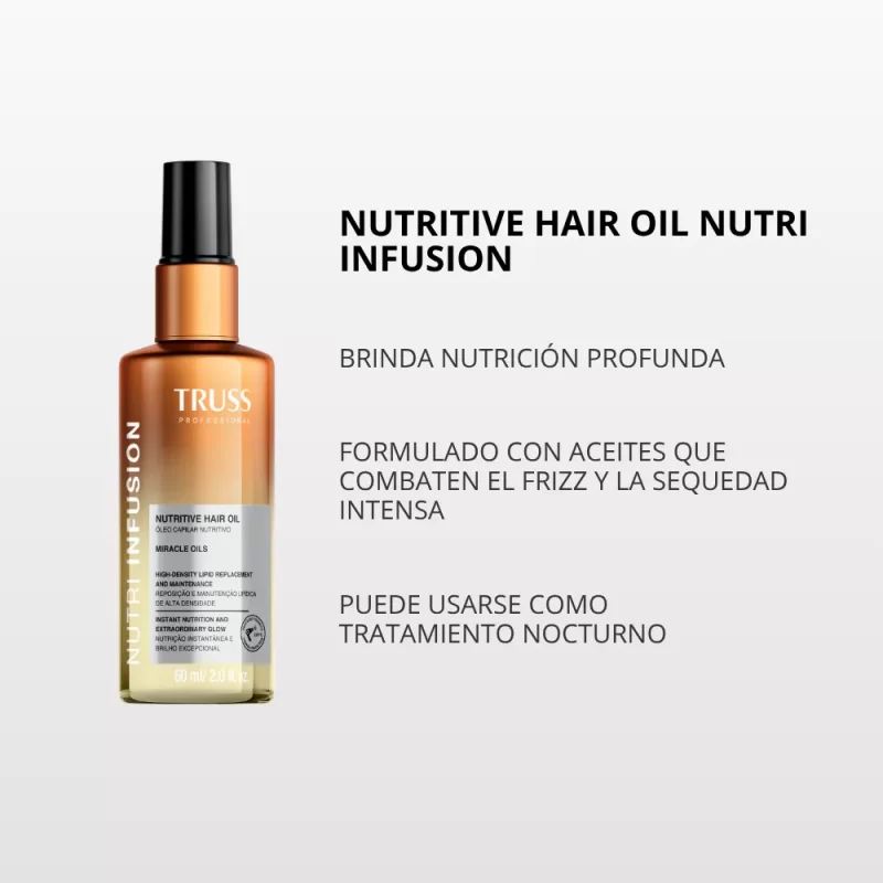 Nutritive Oil Nutri Infusion Truss 60ml - Imagen 3
